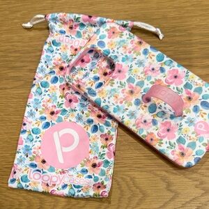 Loopy Case Kids Floral Phone Cover with Pink Loop